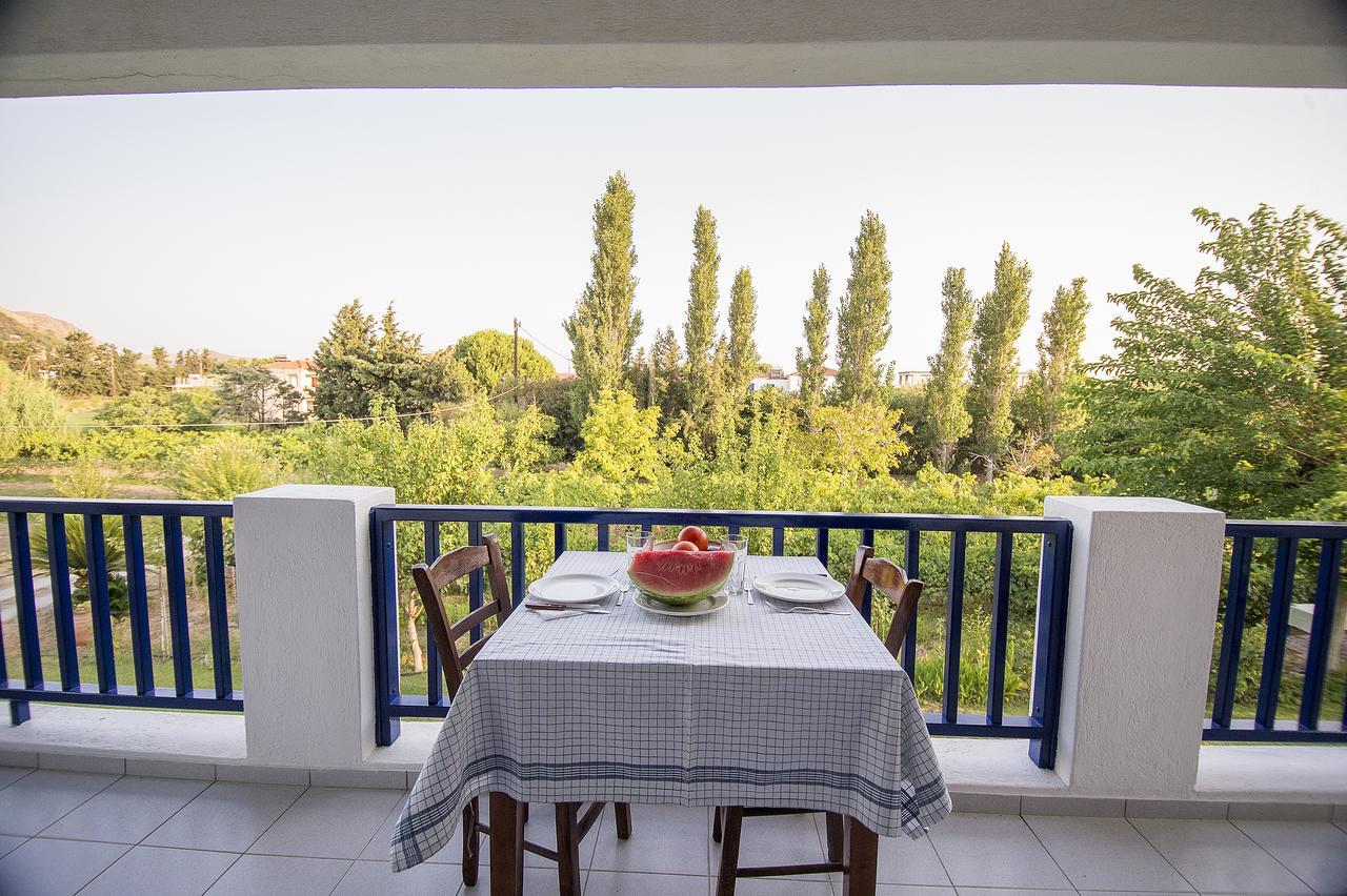 Eressos Ilios Apartments Skala Eresou Ngoại thất bức ảnh